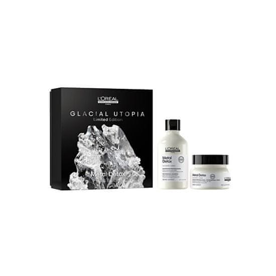 Loreal Professionnel Metal Detox negovalni darilni set za barvane in poškodovane lase
