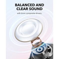 Anker Soundcore A30i brezžične slušalke, bele