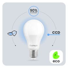 LUMILED 6x LED žarnica A60 E27 13W = 100W 1521lm Toplo bela 260°