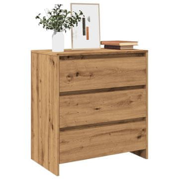Vidaxl vidaXL Omarica, Artisan hrast, 70x41x75 cm, material na osnovi lesa