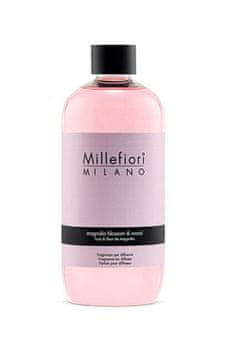 Millefiori Milano Rezervna kartuša za aroma difuzor Natural Magnolia Blossom & Wood 500 ml