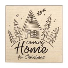 Rayher.	 Žig "Coming Home for Christmas", 7x7cm