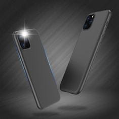 HURTEL SOFT CASE GEL UPOGLJIV OVITEK ZA IPHONE SE 2022 / SE 2020 / IPHONE 8 / IPHONE 7 ČRN