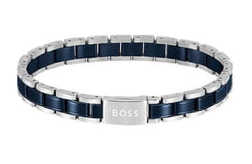 Hugo Boss Elegantna dvobarvna zapestnica za moške Metal Links Essentials 1580664