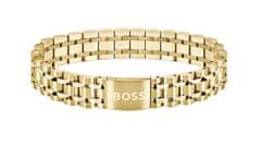 Hugo Boss Elegantna pozlačena moška zapestnica 1580645