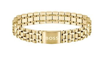 Hugo Boss Elegantna pozlačena moška zapestnica 1580645