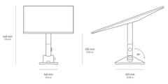 Starlink Pivot Mount adapter za montažo antene na središčni tečaj (04759105-501) - odprta embalaža