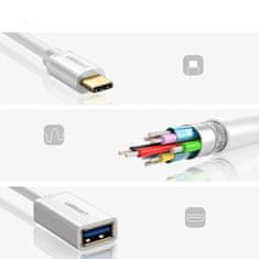 Ugreen US154 OTG adapter USB 3.0 / USB-C F/M, belo