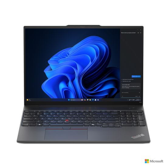 Lenovo ThinkPad E16 G2 prenosnik, AMD Ryzen 5, 7535HS, 16, WUXGA, 16GB, 512GB SSD, W11P (21M5002HSC)