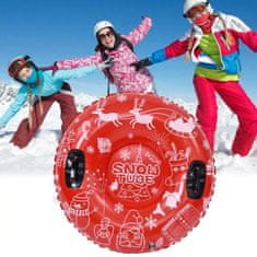 Mormark Snežna tuba, Obroč za sankanje, Drsna tuba (Rdeča) | SNOWRIDER