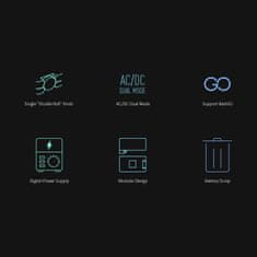 YUNIQUE GREEN-CLEAN 608AC pametni polnilnik za uravnoteženje - AC / DC adapter, polnilnik za drone, hobije in LiPo / LiFe / LiHV / NiMH baterije - prenosni, učinkoviti in varni