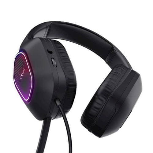  Trust GXT 416 Zirox LED slušalke, črne