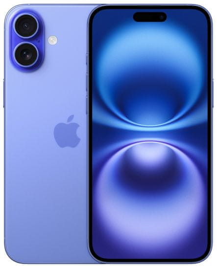 Apple iPhone 16 Plus mobilni telefon, 128GB, moder (mxvx3sx/a)