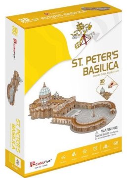 CubicFun 3D sestavljanka Bazilika svetega Petra 68 kosov