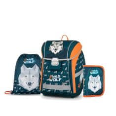 Šolski komplet 3 kompletov Premium Light - Wolf