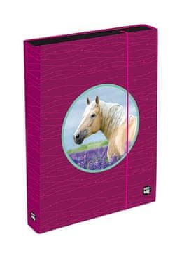Škatla za zvezek A4 Jumbo - Oxy Sherpy Pink