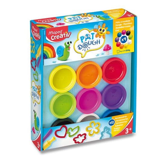Maped Komplet Creativ Modeling Pat´Dough 9 barv