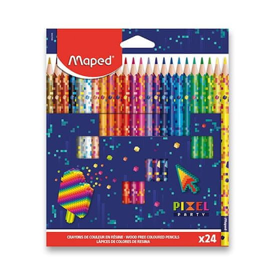 Maped Pixel Party barvice 24 kosov