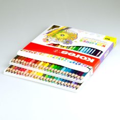 Kores Kolores Mandale barvice, trikotne, 50 barv