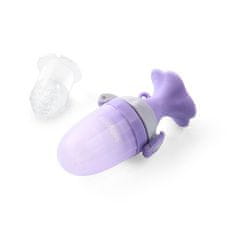 BabyOno Silikonski dudo za hranjenje Flower violet 6m+