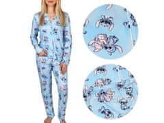 Disney Disney Lilo in Stitch Otroška pižama z gumbi, pižama z dolgimi rokavi 5-6 lat 116 cm