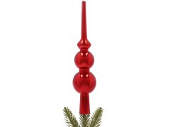 sarcia.eu Rdeča špica, vrh božičnega drevesa 20 cm 