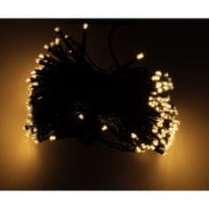 WOWO Solarne LED lučke na nizu za božično drevo - Božične solarne LED lučke na nizu 20m 200LED za drevo - toplo