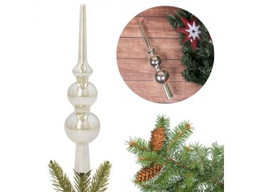 sarcia.eu Zlata špica, majhna špica za božično drevo, božični okrasek 20 cm