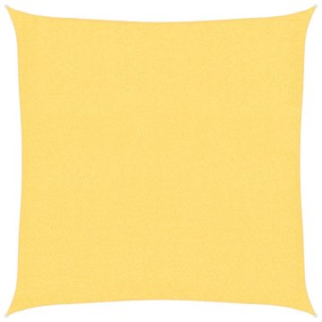 Vidaxl Senčno jadro HDPE kvadratne oblike 2x2 m bež