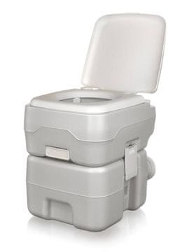 Happy Green prenosni WC, 20 l, siv