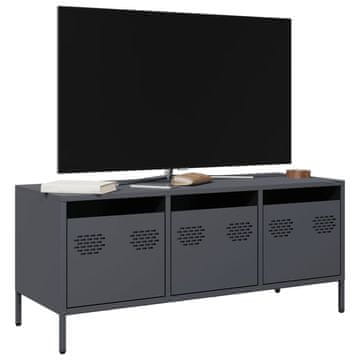 Vidaxl vidaXL TV stojalo antracitno 101,5 x 39 x 43,5 cm hladno valjano jeklo