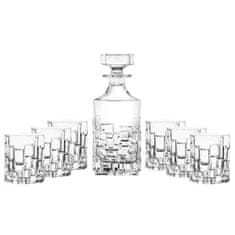 RCR Cristalleria Set Etna / Dekanter + kozarci za Whisky / 7kos