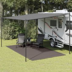 Vidaxl Preproga za šotor 250x350 cm antracitna