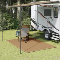 shumee vidaXL Preproga za šotor 250x200 cm taupe