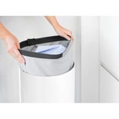 Brabantia Koš za perilo 35L okrogel, bel
