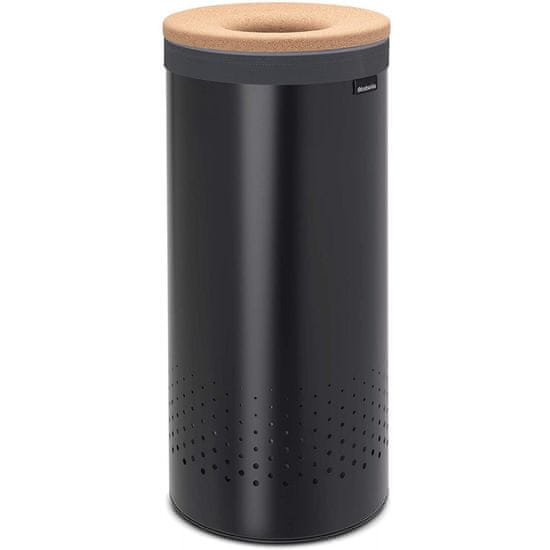 Brabantia Koš za perilo 35L, mat črna
