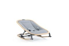OYSTER Home Rocker Lounger - Moon, Otroški ležalnik - Moon, svetlo sive barve