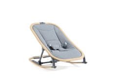 OYSTER Home Rocker Lounger - Moon, Otroški ležalnik - Moon, svetlo sive barve