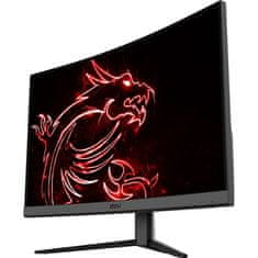 MSI G32CQ4 zaslon, 31,5, WQHD, VA, 1ms, ukrivljen, črn (G32CQ4 E2)