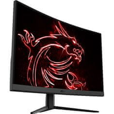 MSI G32CQ4 zaslon, 31,5, WQHD, VA, 1ms, ukrivljen, črn (G32CQ4 E2)