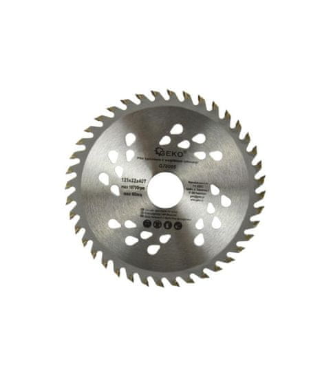 GEKO G78005 Žagin list za les 125x22x40T