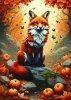 Puzzle Autumn fox 500 kosov