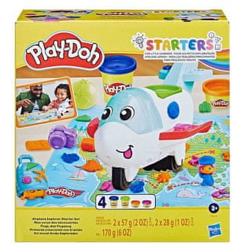 Play-Doh Začetni set raziskovalnega letala Play Dooh
