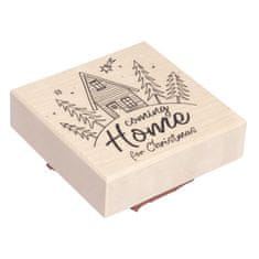 Rayher.	 Žig "Coming Home for Christmas", 7x7cm