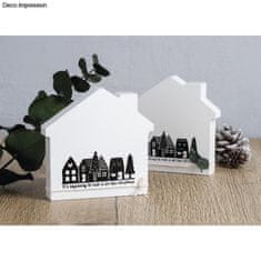 Rayher.	 Žig "Little town", 4x8cm