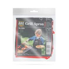 Family Otroški predpasnik za peko na žaru 44 x 60 cm, črn