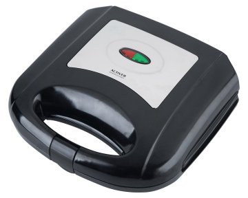 ACTIVER Trikotni aparat za pripravo sendvičev ASM8816, nerjavno jeklo/črna 760W