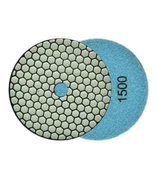 GEKO G78942 Diamantna blazinica za suho poliranje 125 mm G1500