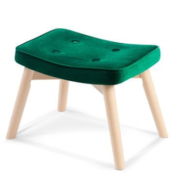 shumee Stolček za fotelj Norse Sofotel, temno zelen