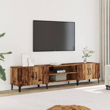 Vidaxl vidaXL TV omarica, starinski les, 180 x 31,5 x 40 cm, material na osnovi lesa